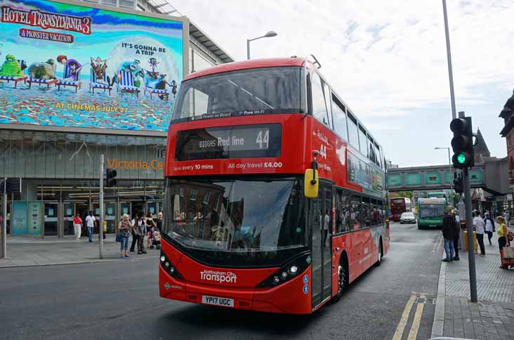 Nottingham Scania N280UD ADL Enviro400CNGCITY 411